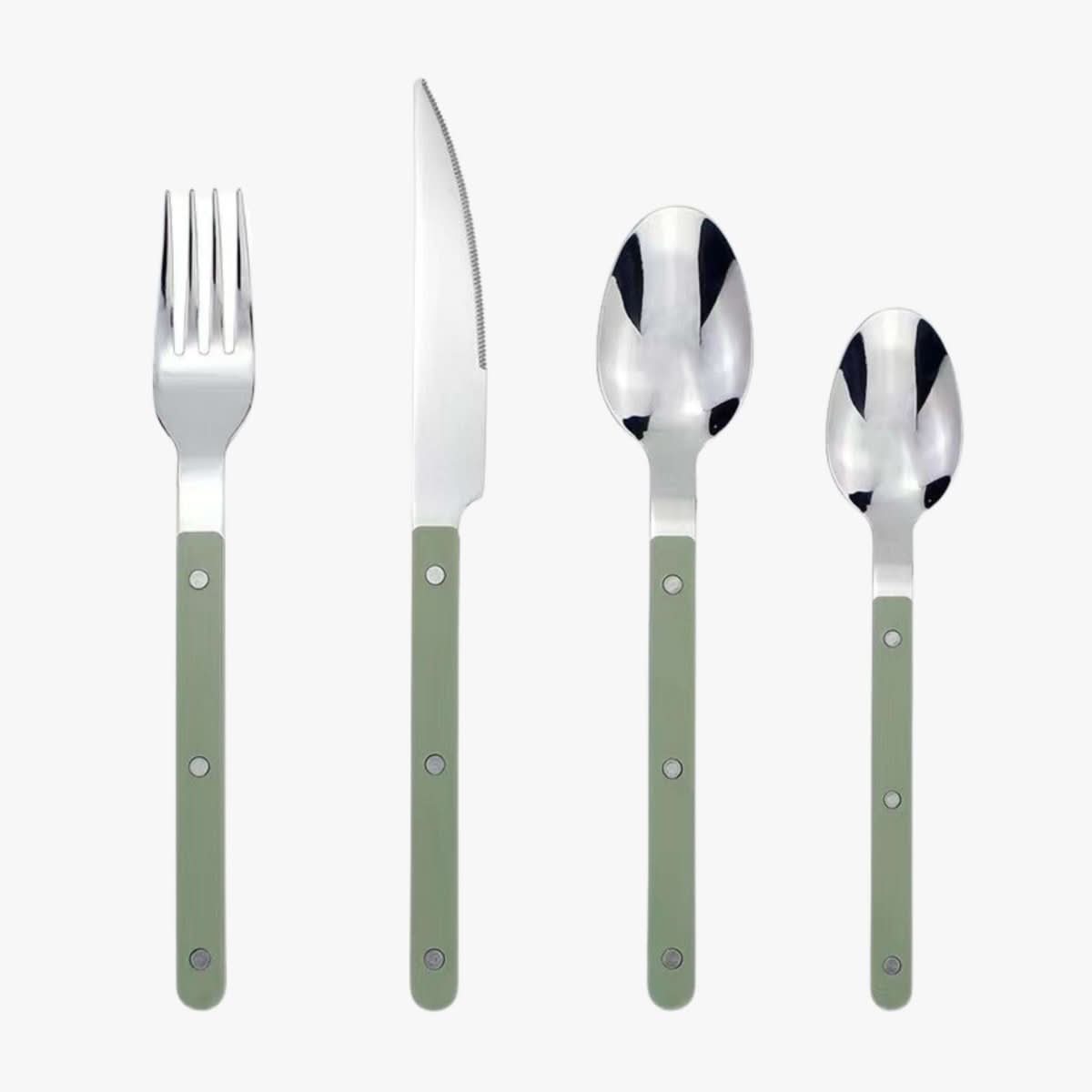 Glevato | 24-piece stainless steel cutlery set with engraving