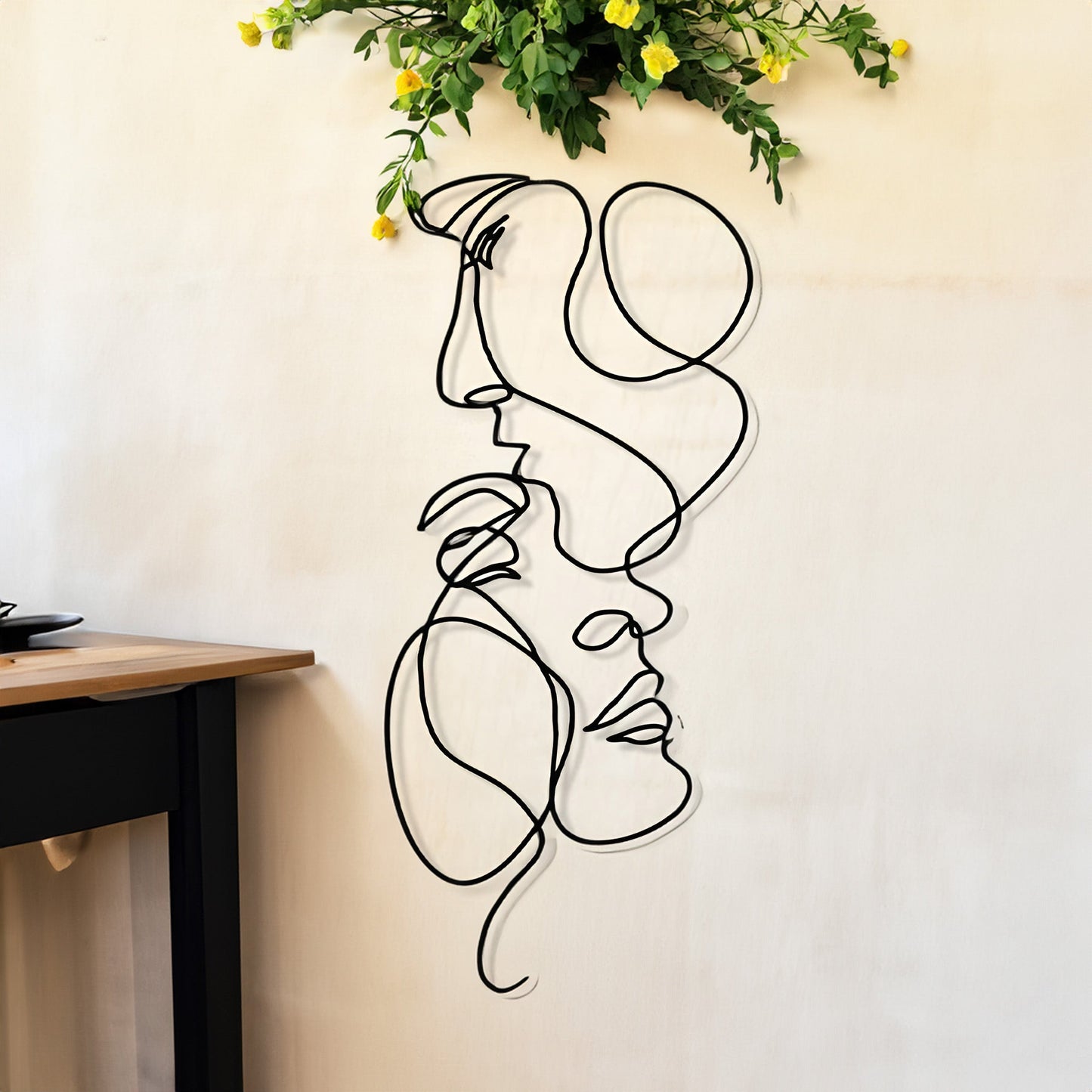 Glevato | 3D Metal Wall Art in Minimalist Design