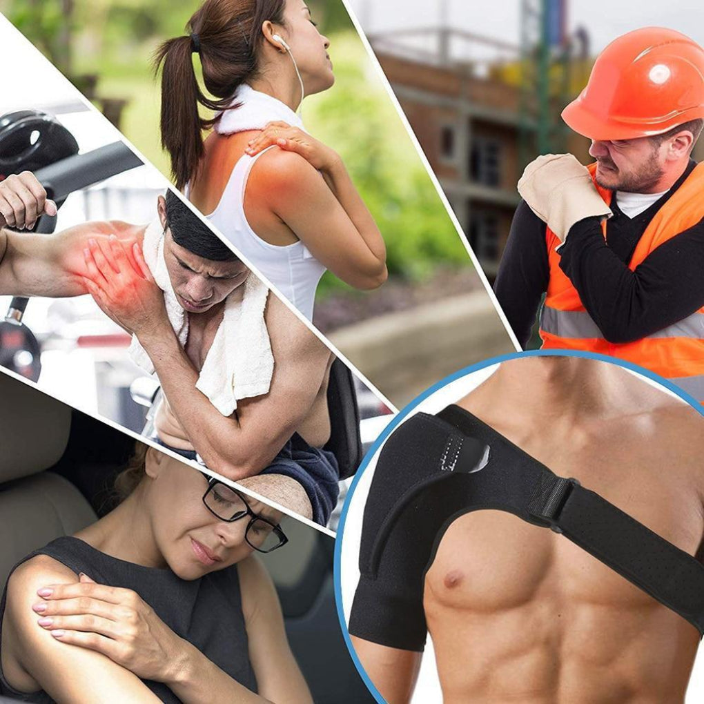 Glevato | Adjustable Compression Shoulder Brace for Injury Support