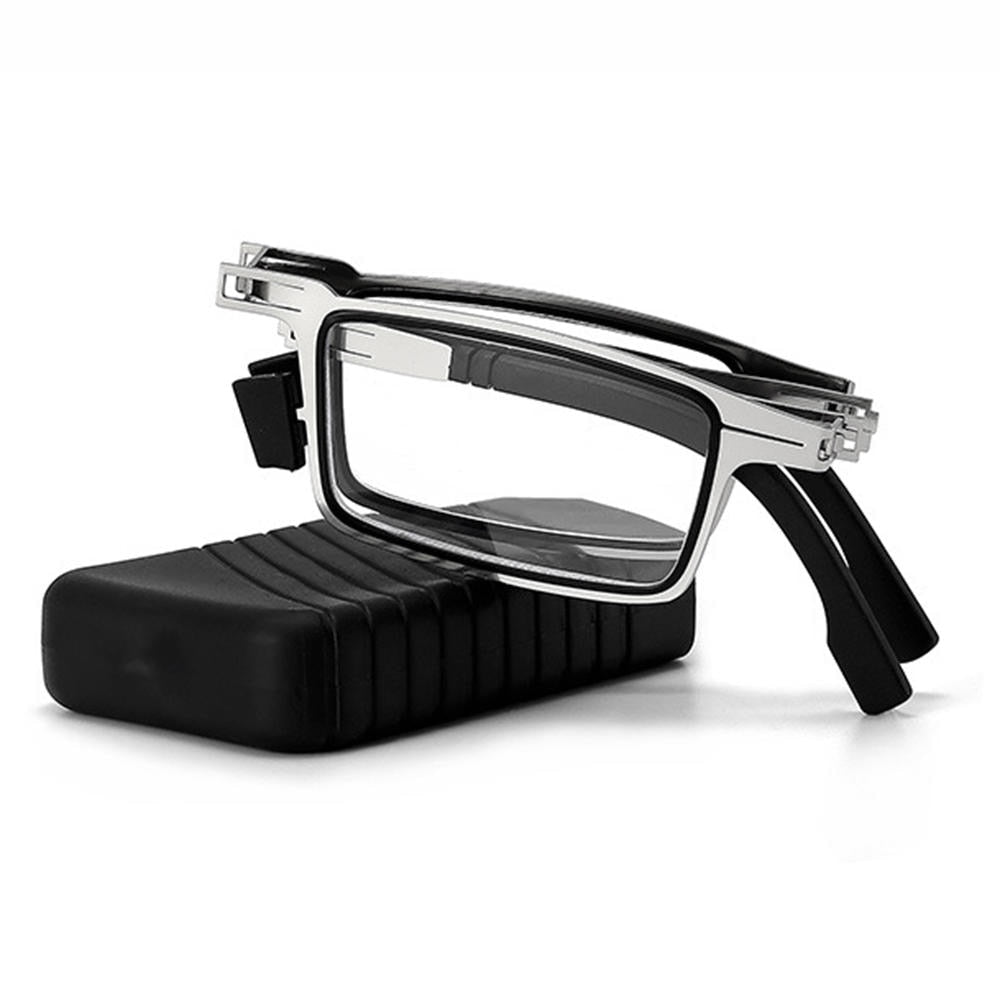Glevato | CompactView Reading Glasses – Foldable Eyeglasses for Convenience and Protection