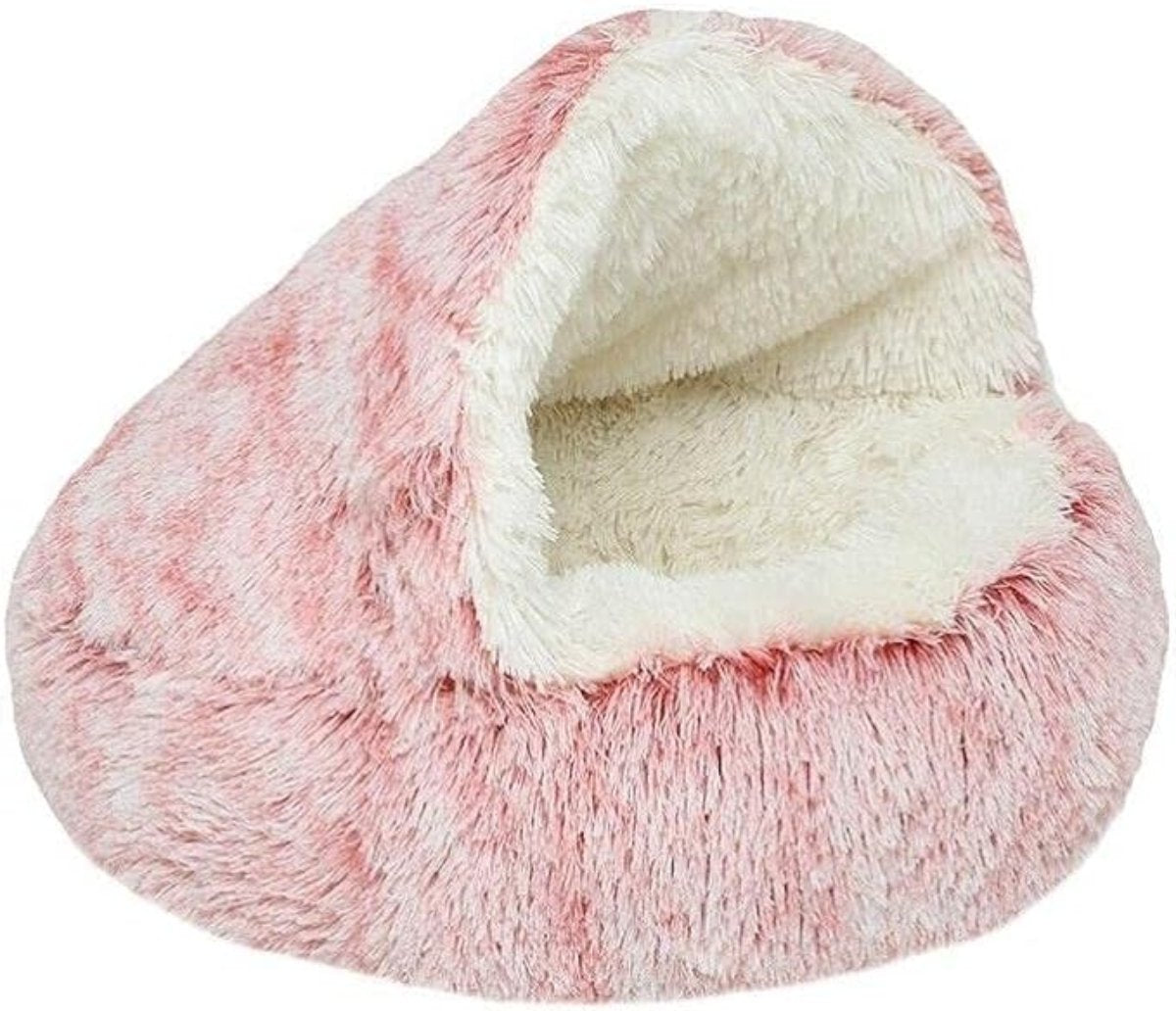 Glevato | Cozy Cave Pet Bed | Calming & Comfortable Dog Bed for Deep Relaxation