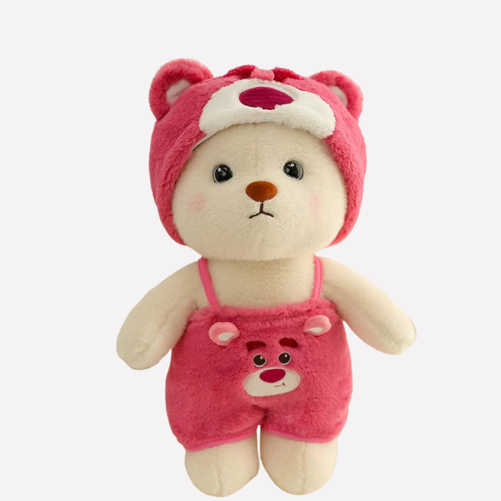 Glevato | Kids' Character Plush Toy with Hooded Outfit