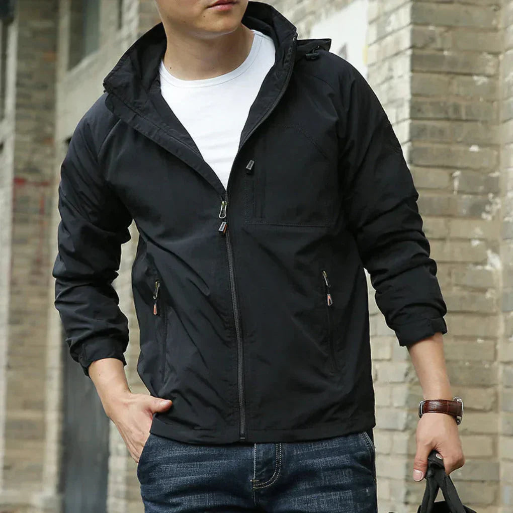 Glevato | Men's Lightweight Zip-Up Jacket