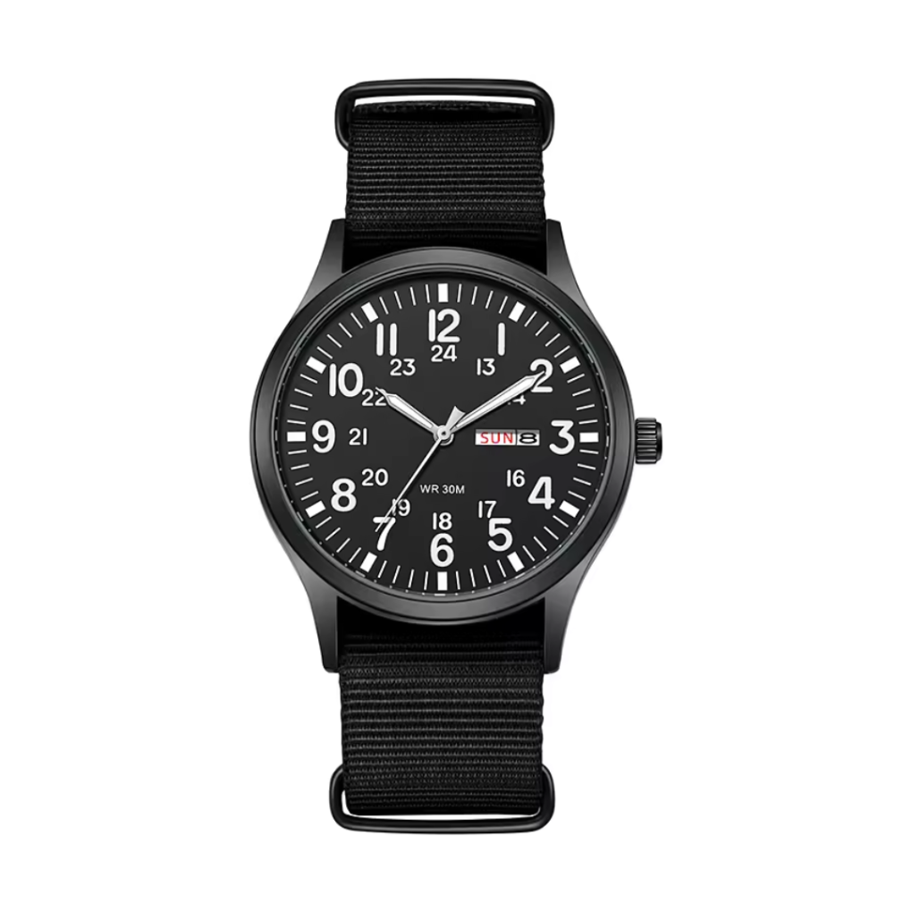 Glevato | Men's Military Field Watch with Luminous Dial