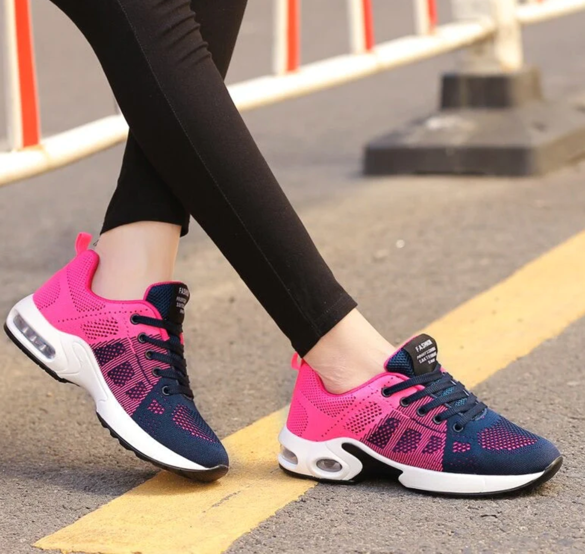 Glevato - Orthopedic Lightweight, Breathable Sports Sneakers for Women | Sporty Casual Running Shoe with Air-Cushion Sole