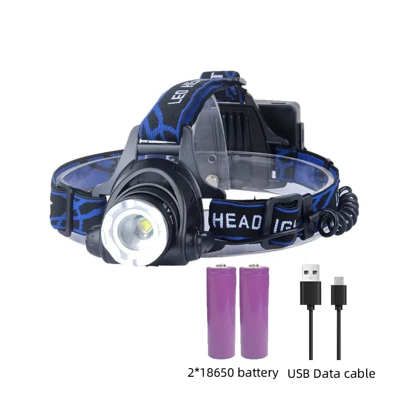 Glevato | Outdoor LED Headlamp with Adjustable Zoom
