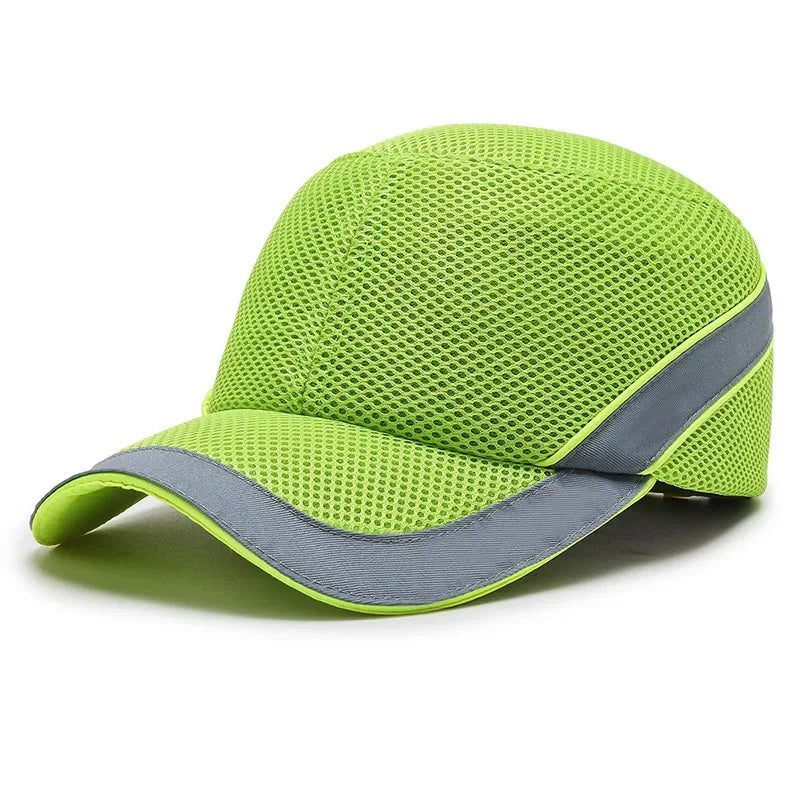 Glevato | Red Safety Bump Cap - Helmet with hard ABS inner core for head protection at home, work, and factory