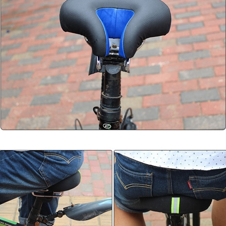 Glevato | Seamless Bicycle Seat Mountain Bike Thick Soft Padding (Green)