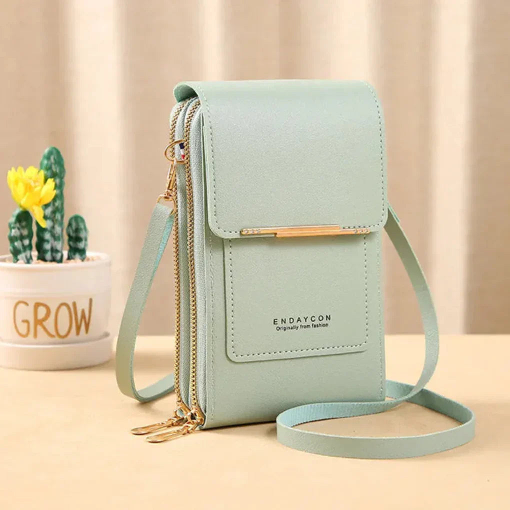 Glevato | Women's Shoulder Phone Bag with Touchscreen Pocket