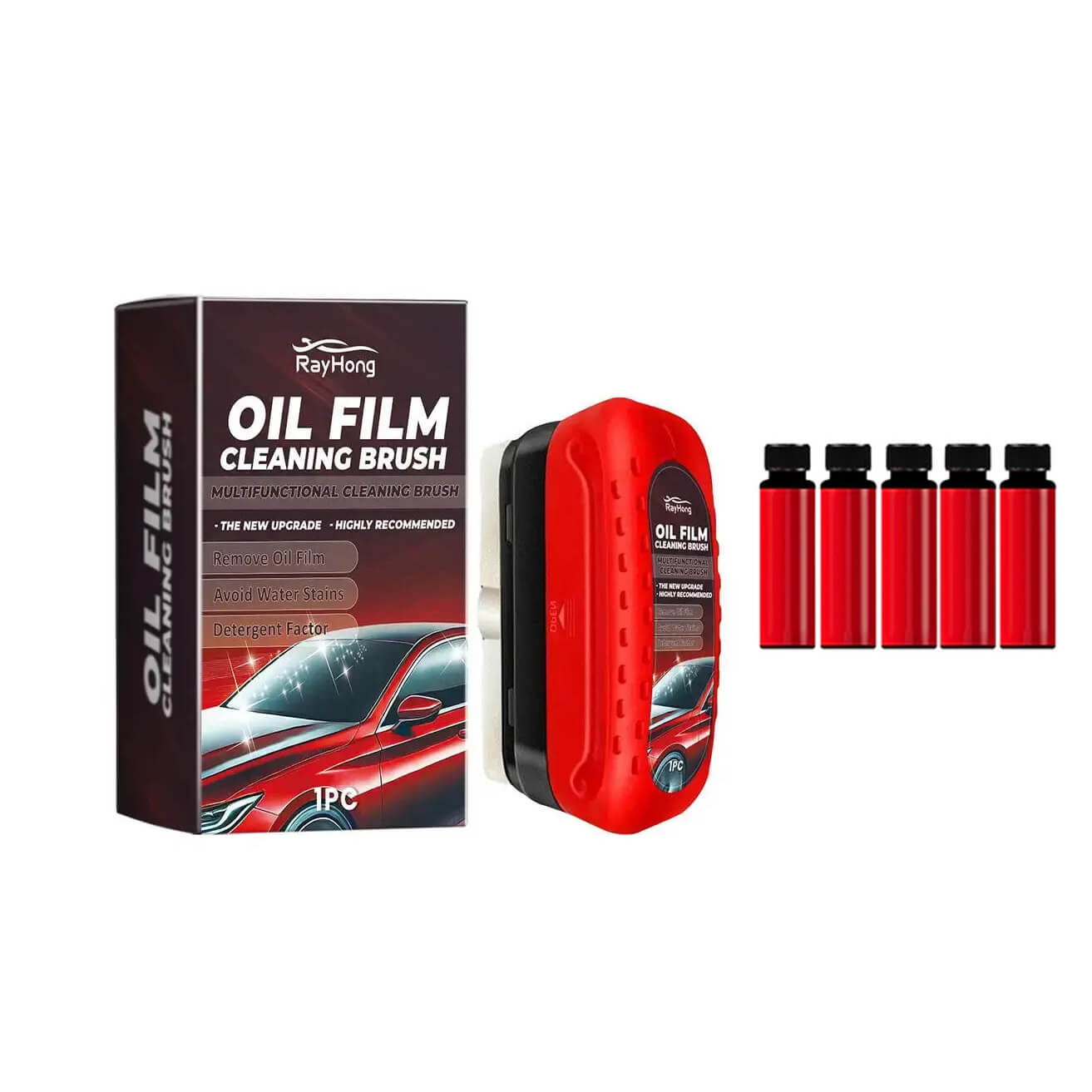 Handy Glass Cleaner - Perfect Visibility for Car Windows and Glass Surfaces