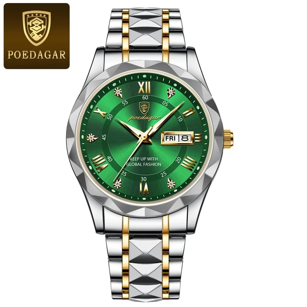 Luxury Waterproof Men's Watch from Premium Brand with Luminous Function