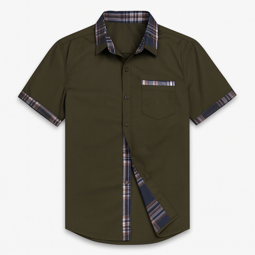 Men's Short-Sleeved Shirt