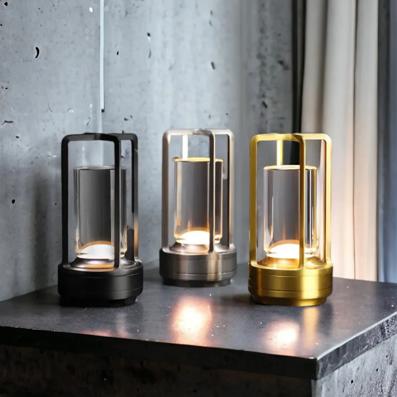 Scandinavian Wireless LED Table Lamp - NordicaGlow