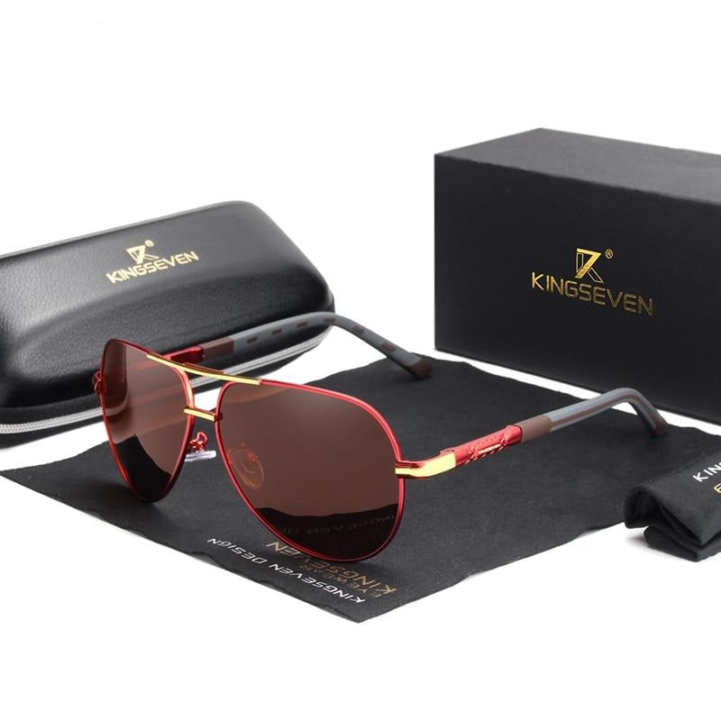 Vintage Aluminum Polarized Sunglasses for Men