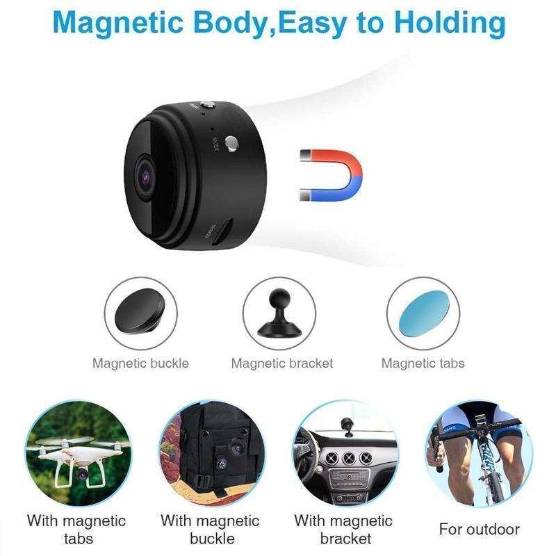 1080p Magnetic WiFi Mini Camera - RV Backup Camera