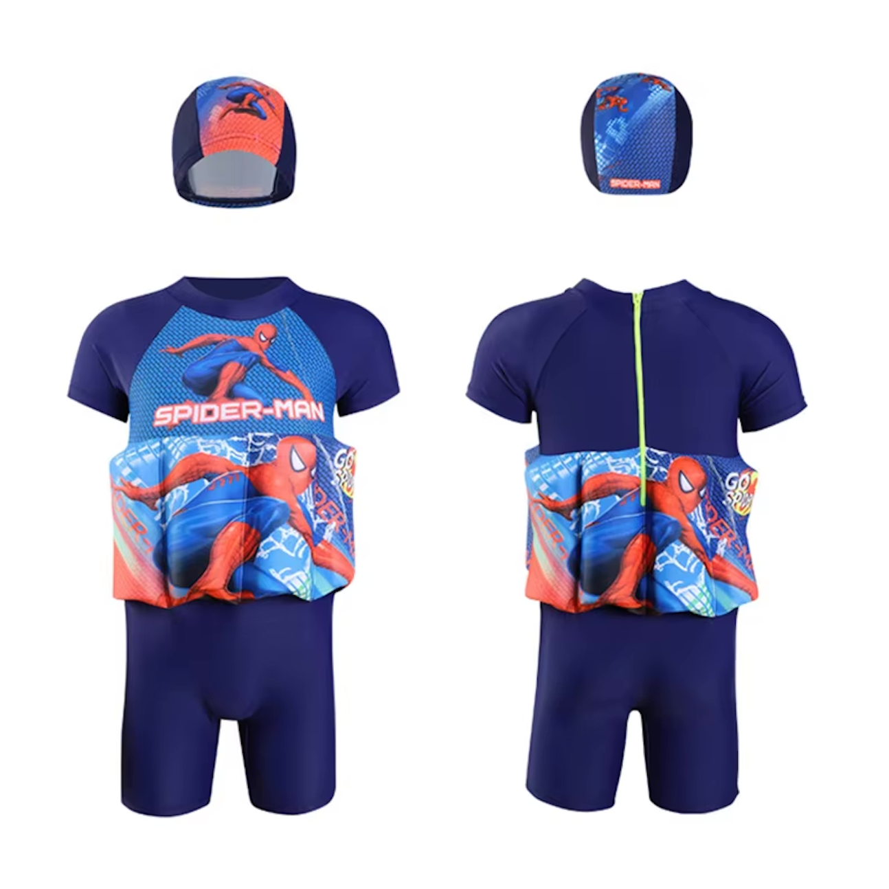 3-in-1 Swim Vest - Floating with UV Protection SPF 50+