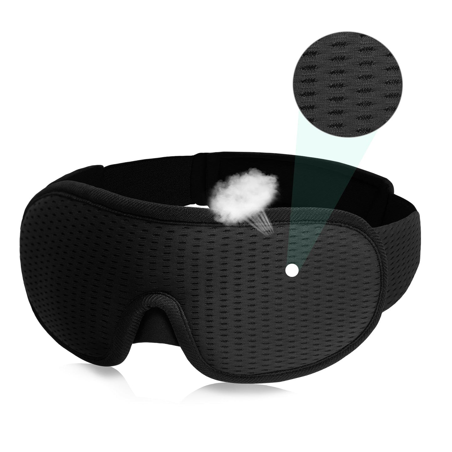 3D Sleep Mask for Total Darkness
