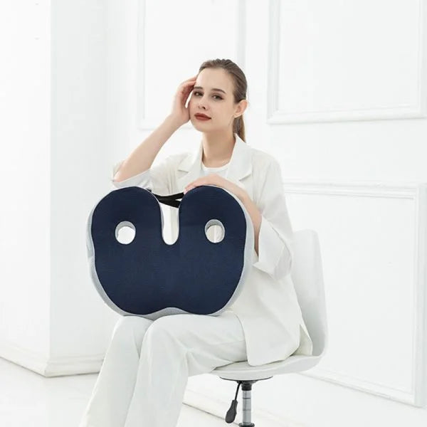 Adjustable Memory Foam Seat Cushion LuxuraComfort | Ergonomic Cushion for Ultimate Comfort and Relief