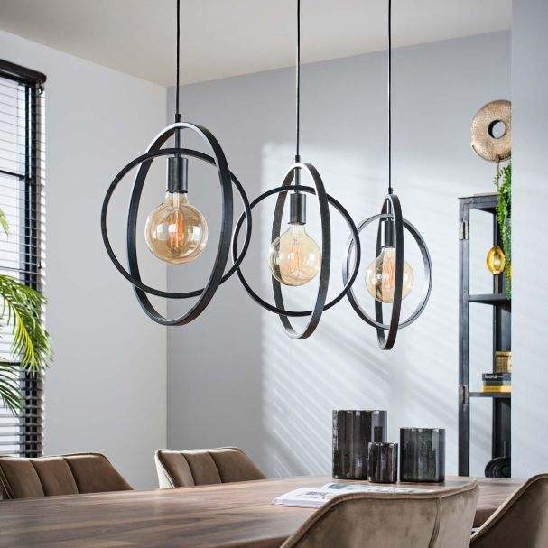Adjustable Star Pendant Lamp – Industrial LED Lighting for Modern Interiors