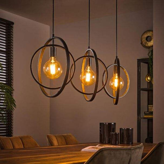 Adjustable Star Pendant Lamp – Industrial LED Lighting for Modern Interiors