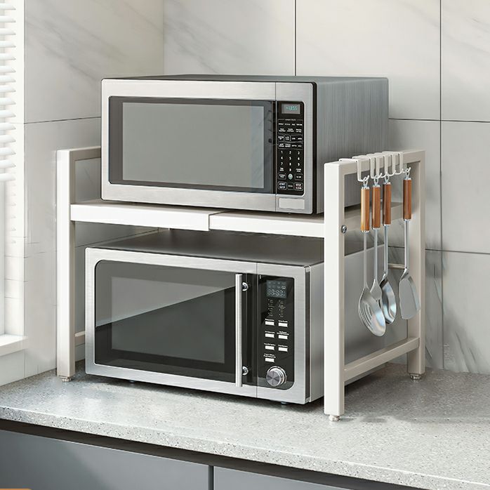 Adjustable Storage Shelf for Microwave