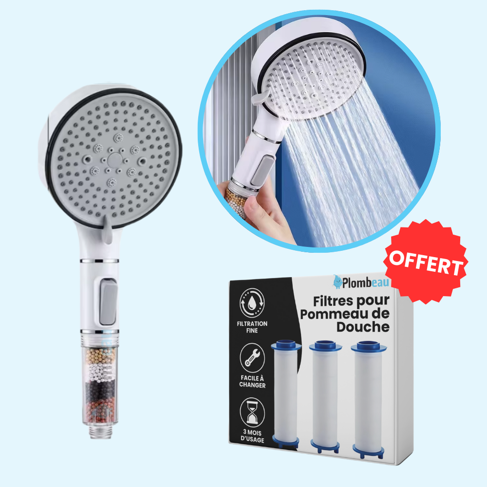 Anti-Scale Filter Shower Head