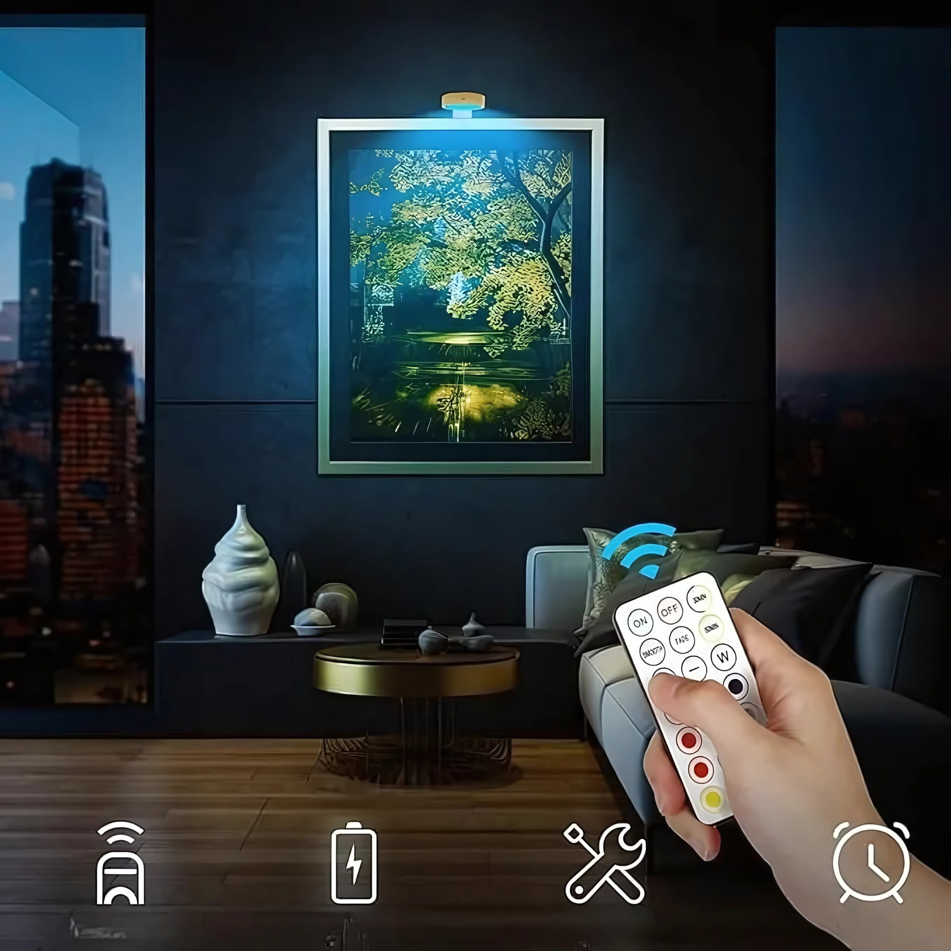 ArtGlow – Rechargeable Magnetic Picture Light