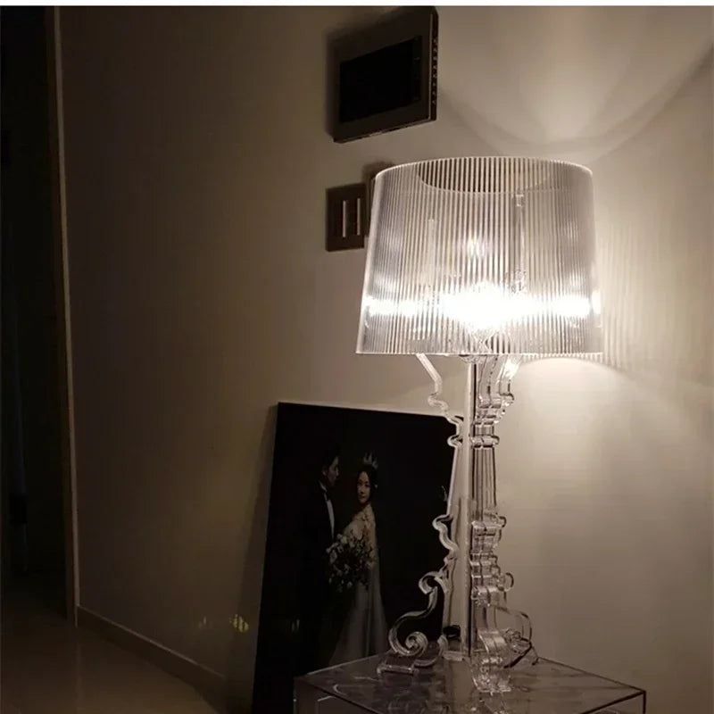 Bourgie Table Lamp with Adjustable Height – Zarie