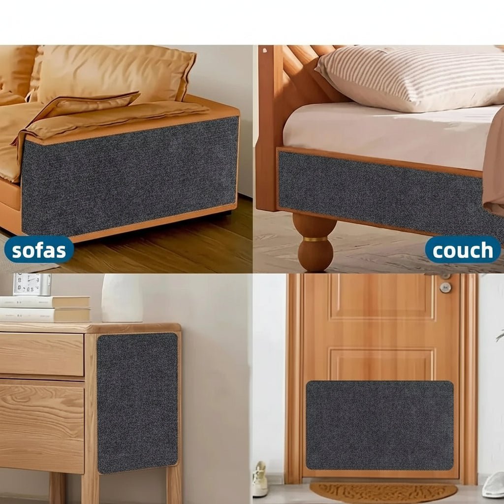 CATSTICKSHIELD – Self-adhesive protective plate for cats to protect furniture, walls & carpets