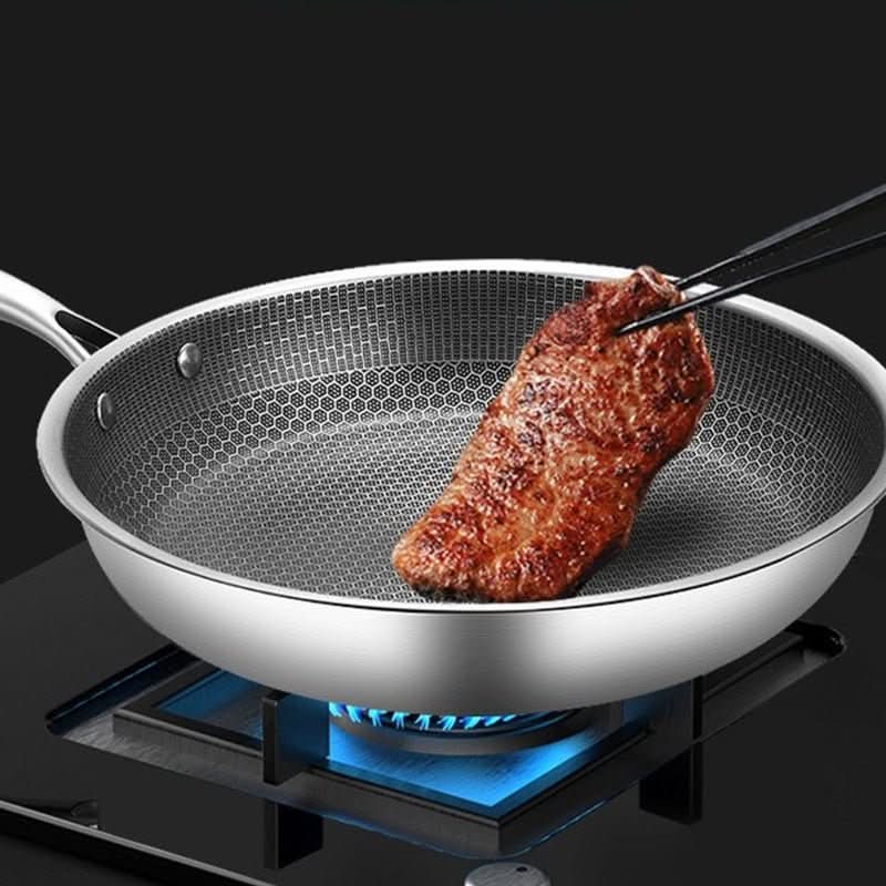 CHEFCRAFT PAN - Stainless Steel Non-Stick Frying Pan for Effortless Cooking