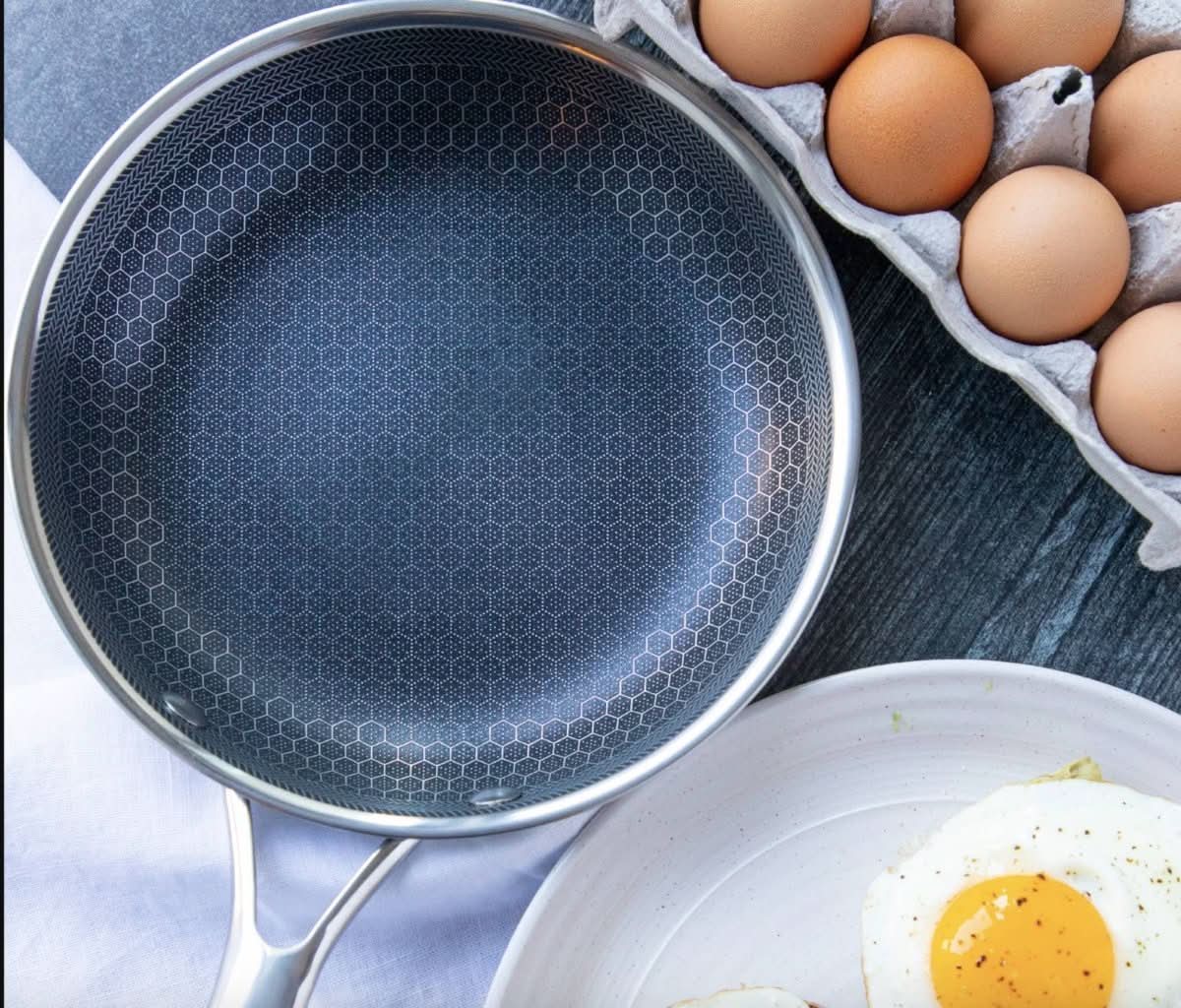 CHEFCRAFT PAN - Stainless Steel Non-Stick Frying Pan for Effortless Cooking