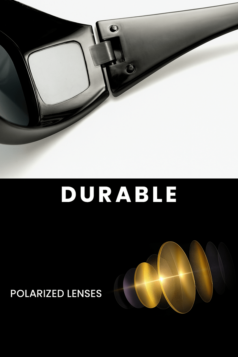 CLARIVUE – Night glasses with HD lenses & glare protection for safe driving at night