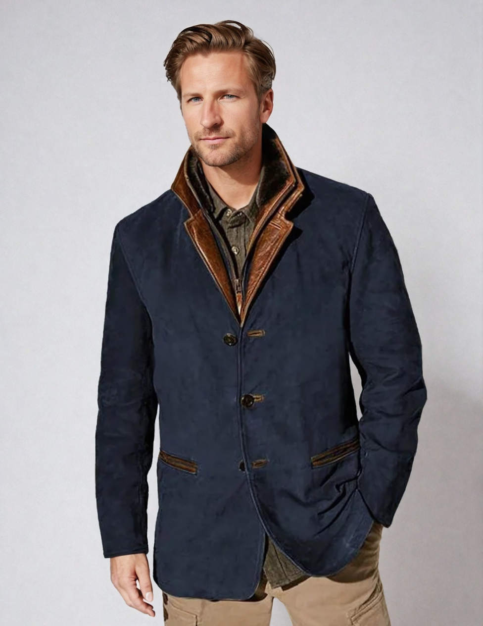 Collin - Elegant Vintage Jacket for Men, Autumn Special