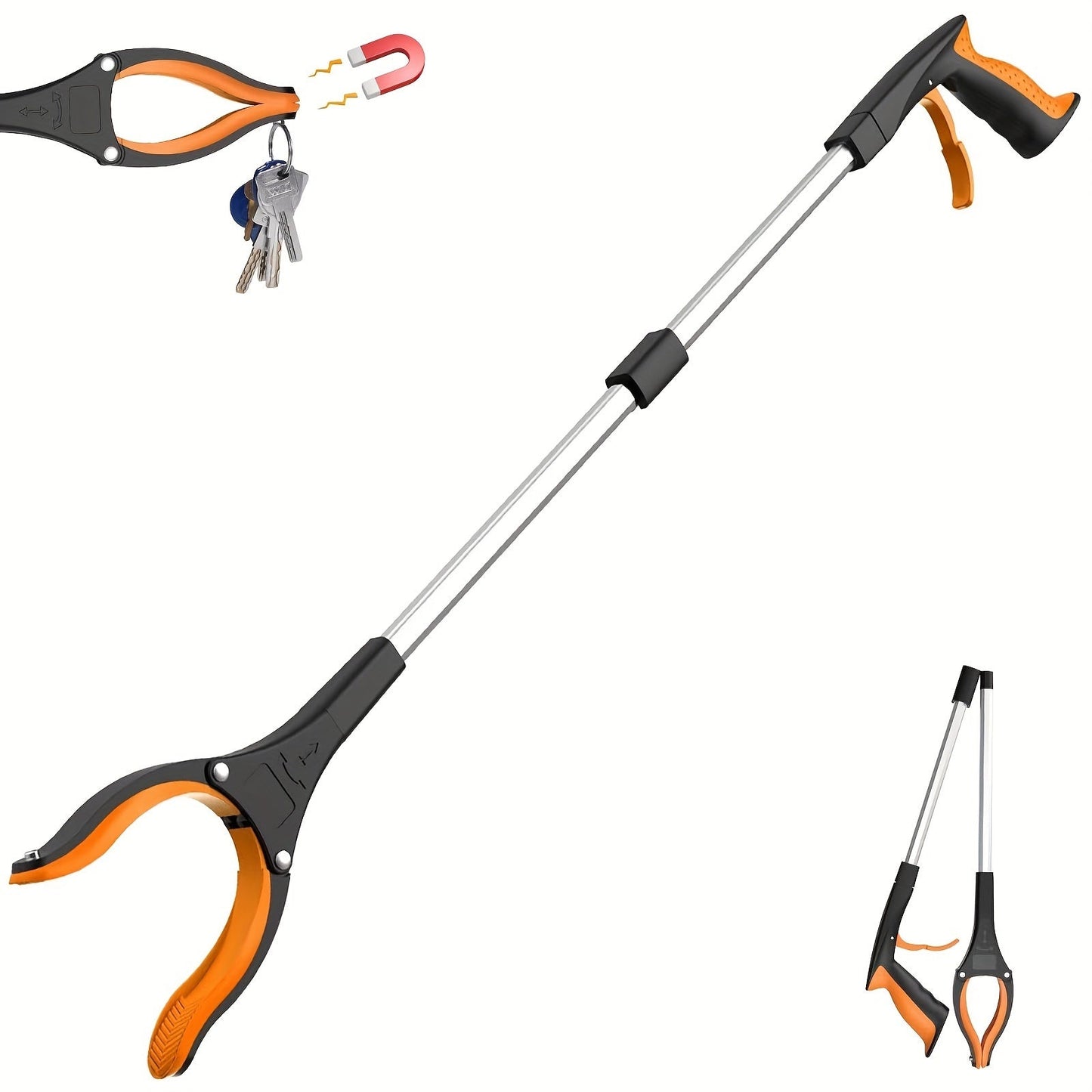 Comfortable Grabbing Tool with Rotation – Lightweight and Practical for Effortless Reach