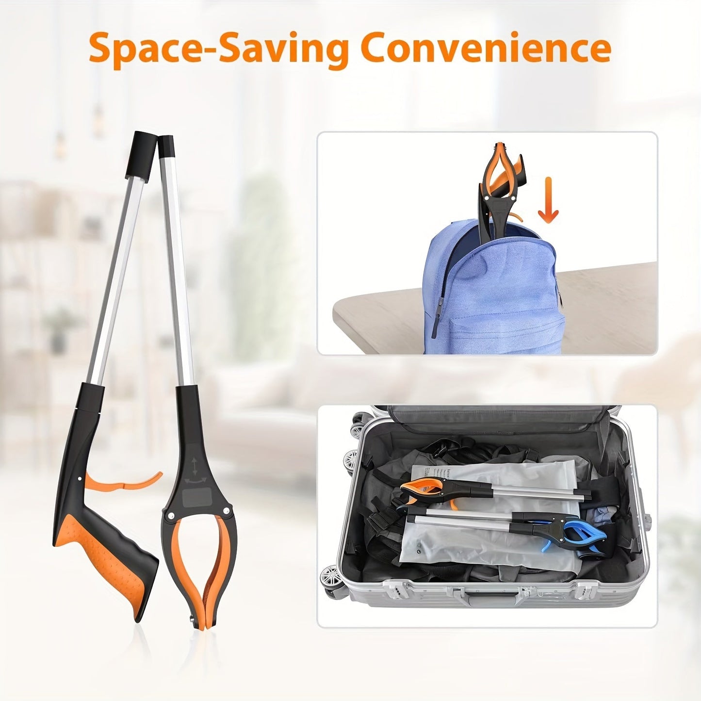 Comfortable Grabbing Tool with Rotation – Lightweight and Practical for Effortless Reach