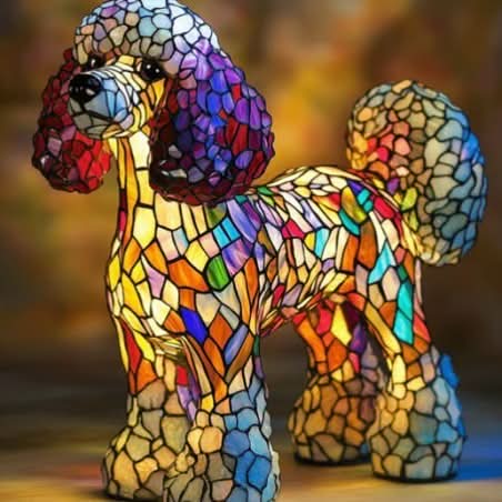 COMPANIONLIGHT – Artistic LED Night Light with Dog Breeds for Home Decoration