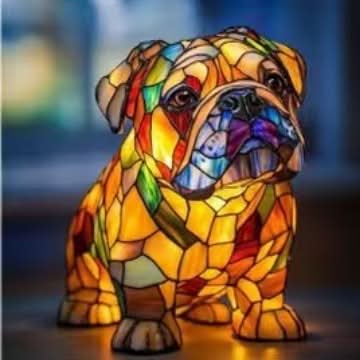 COMPANIONLIGHT – Artistic LED Night Light with Dog Breeds for Home Decoration