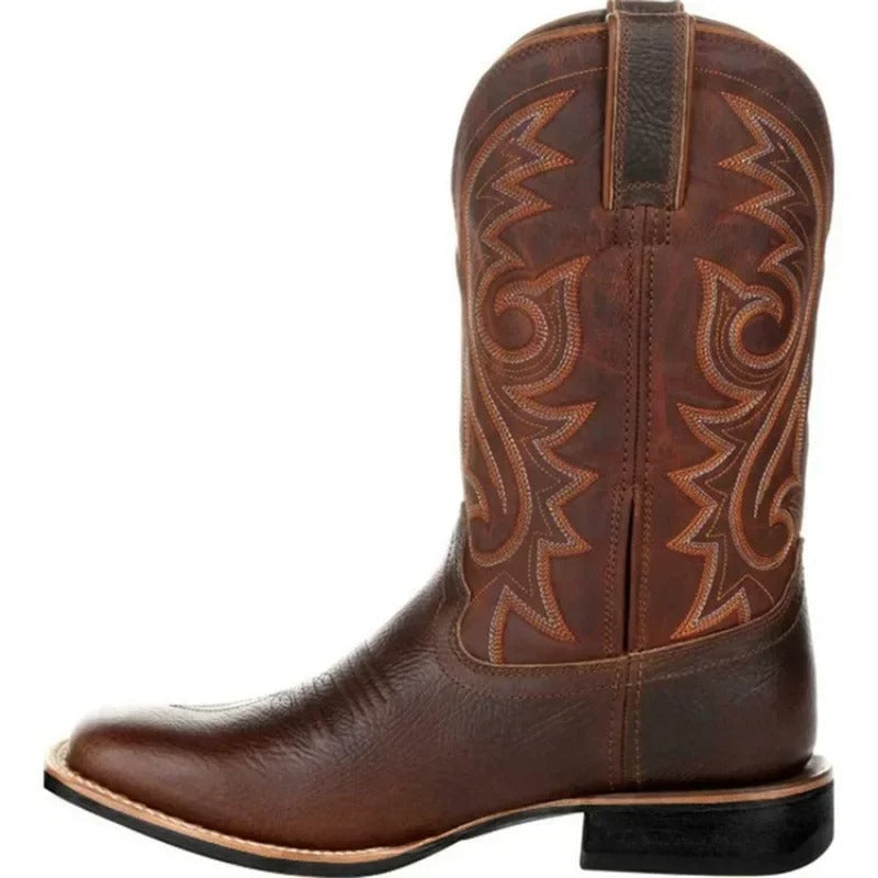 Cowboy Leather Boots for Men