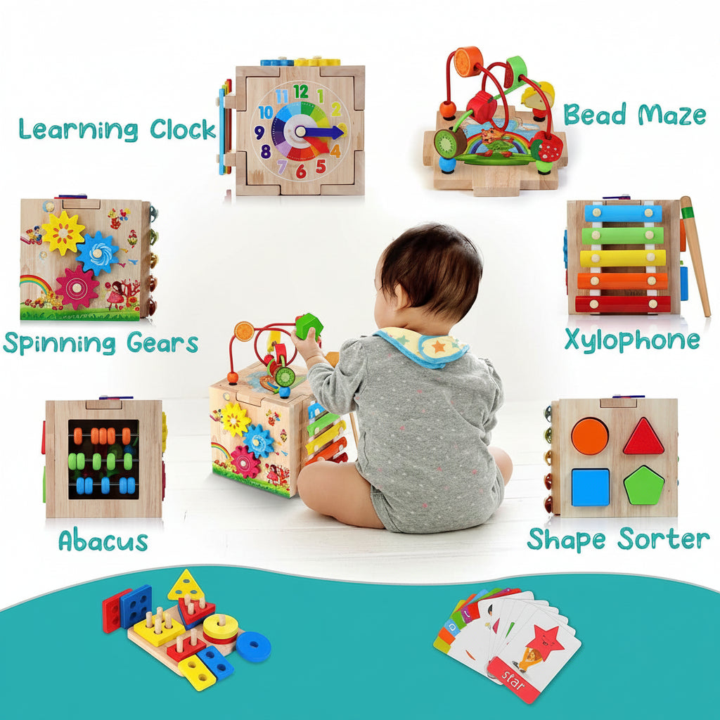 CUBIQO – Multifunctional Activity Cube for Early Childhood Development