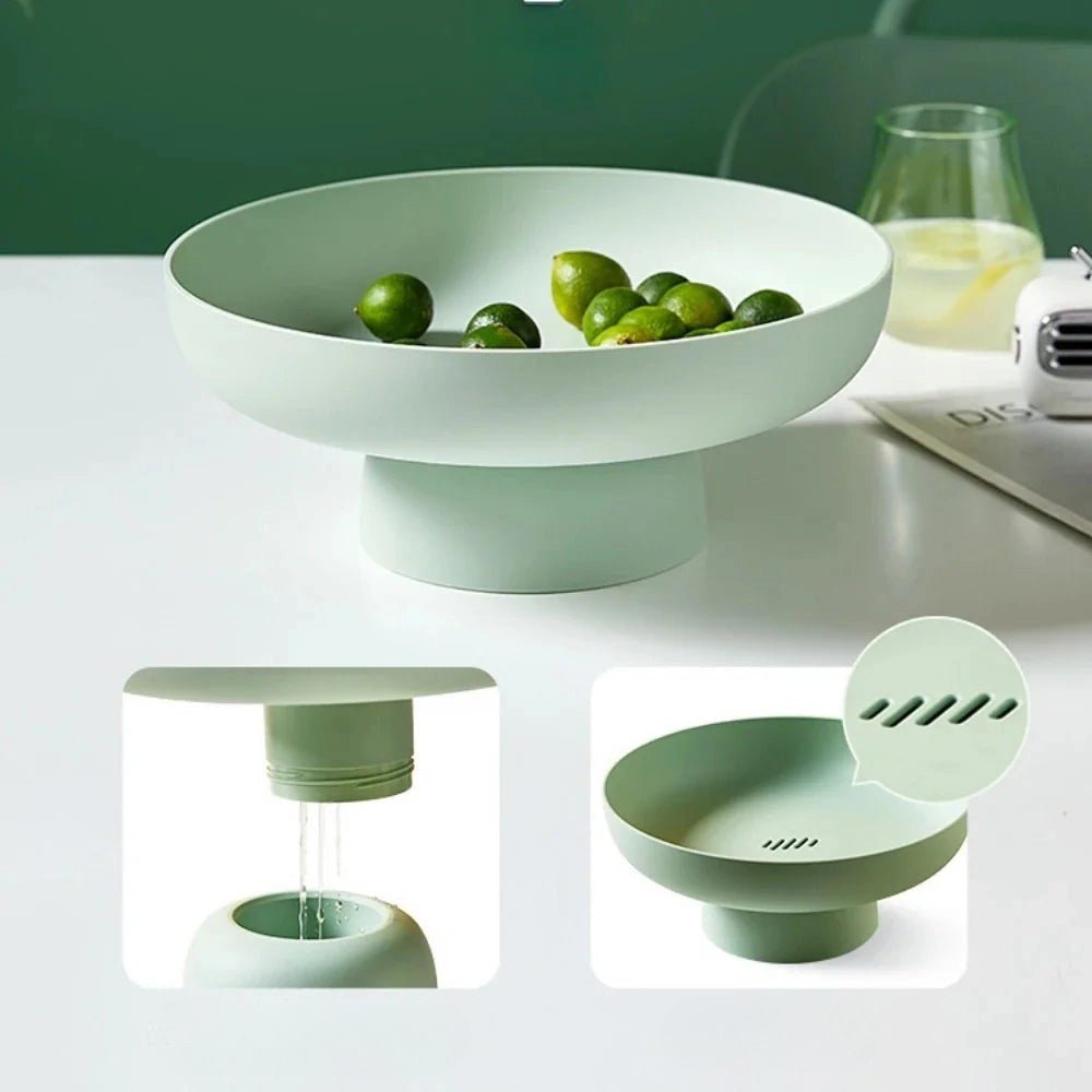 DECOCRAFT – Hand-painted plastic fruit bowl for modern and classic interiors