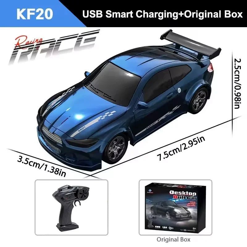 DRIFTLITE – Mini 4WD RC Car with Stable Control and Fast Acceleration