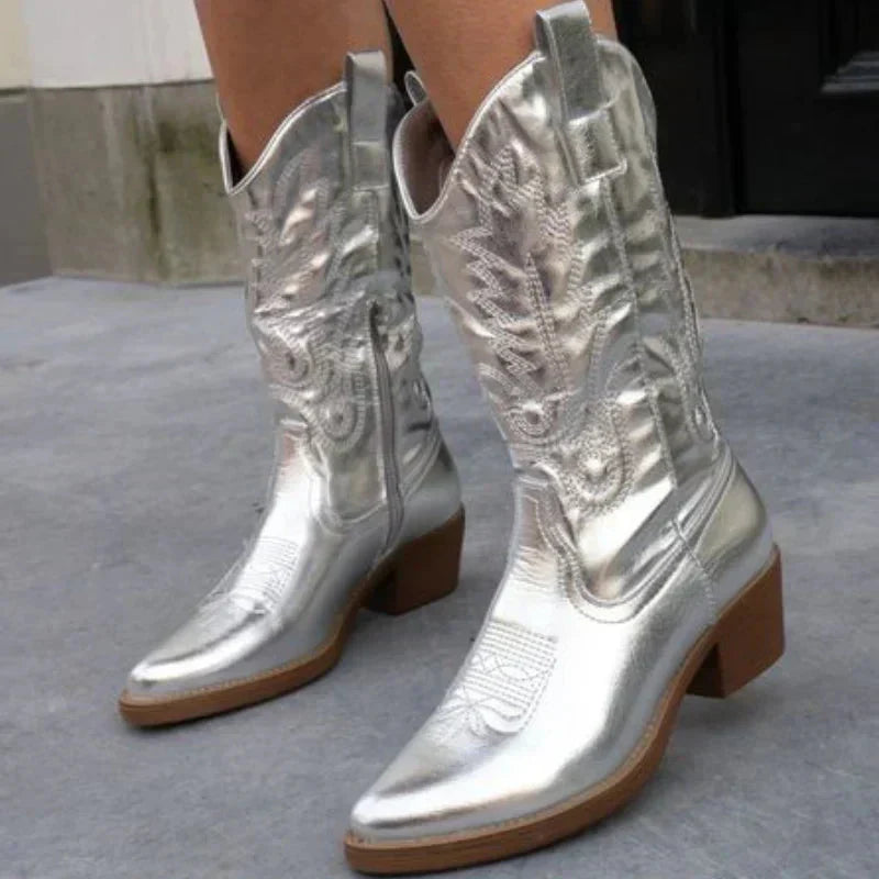 Elegant Cowboy Boots for Women - Carina