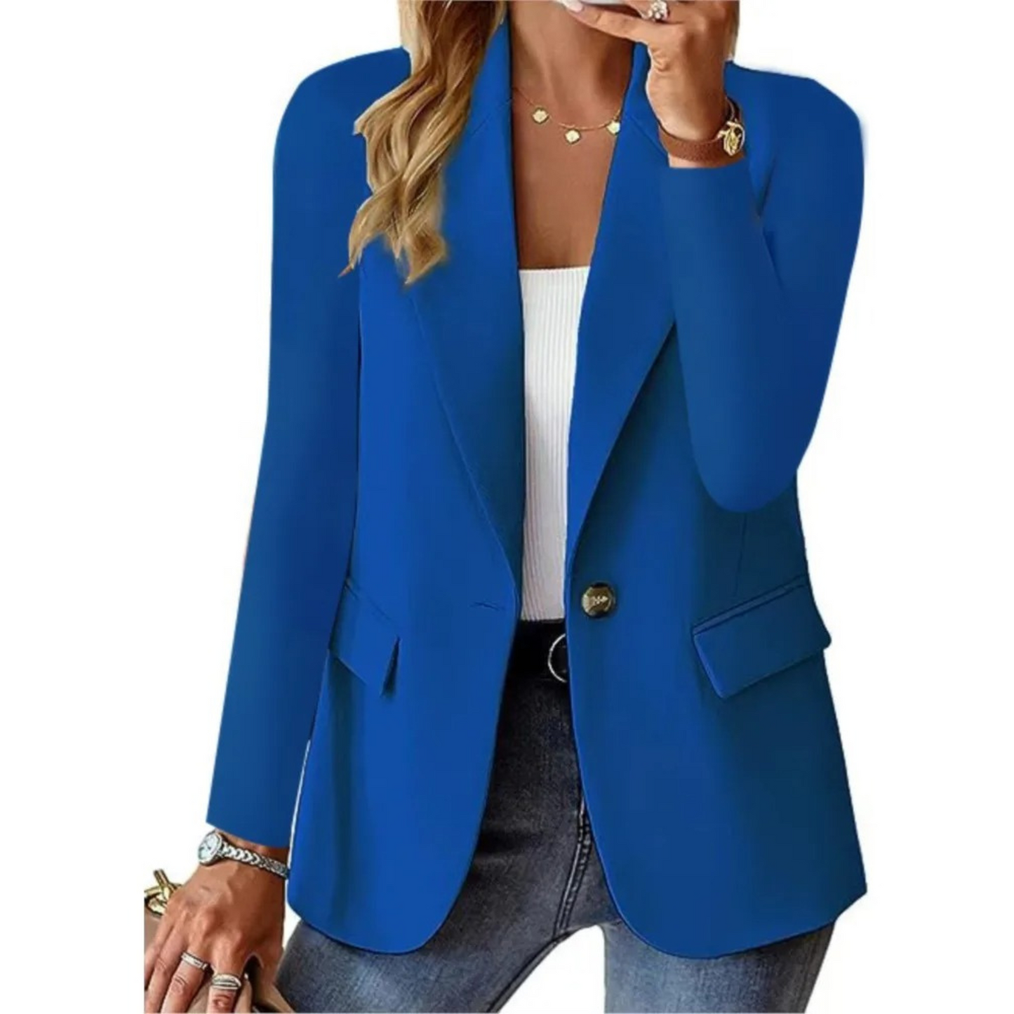 Elena | Tailored Casual Blazer for Autumn