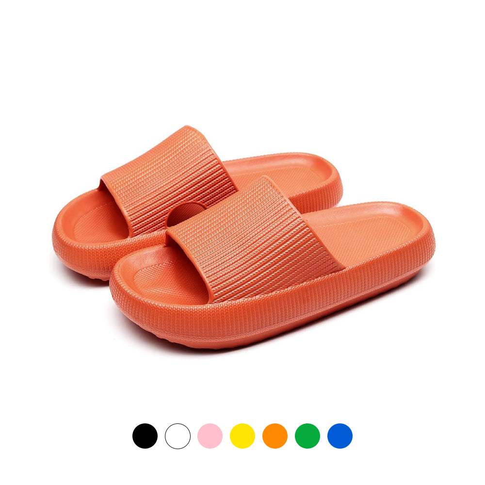 Ergonomic Slippers with Shock-Absorbing Sole