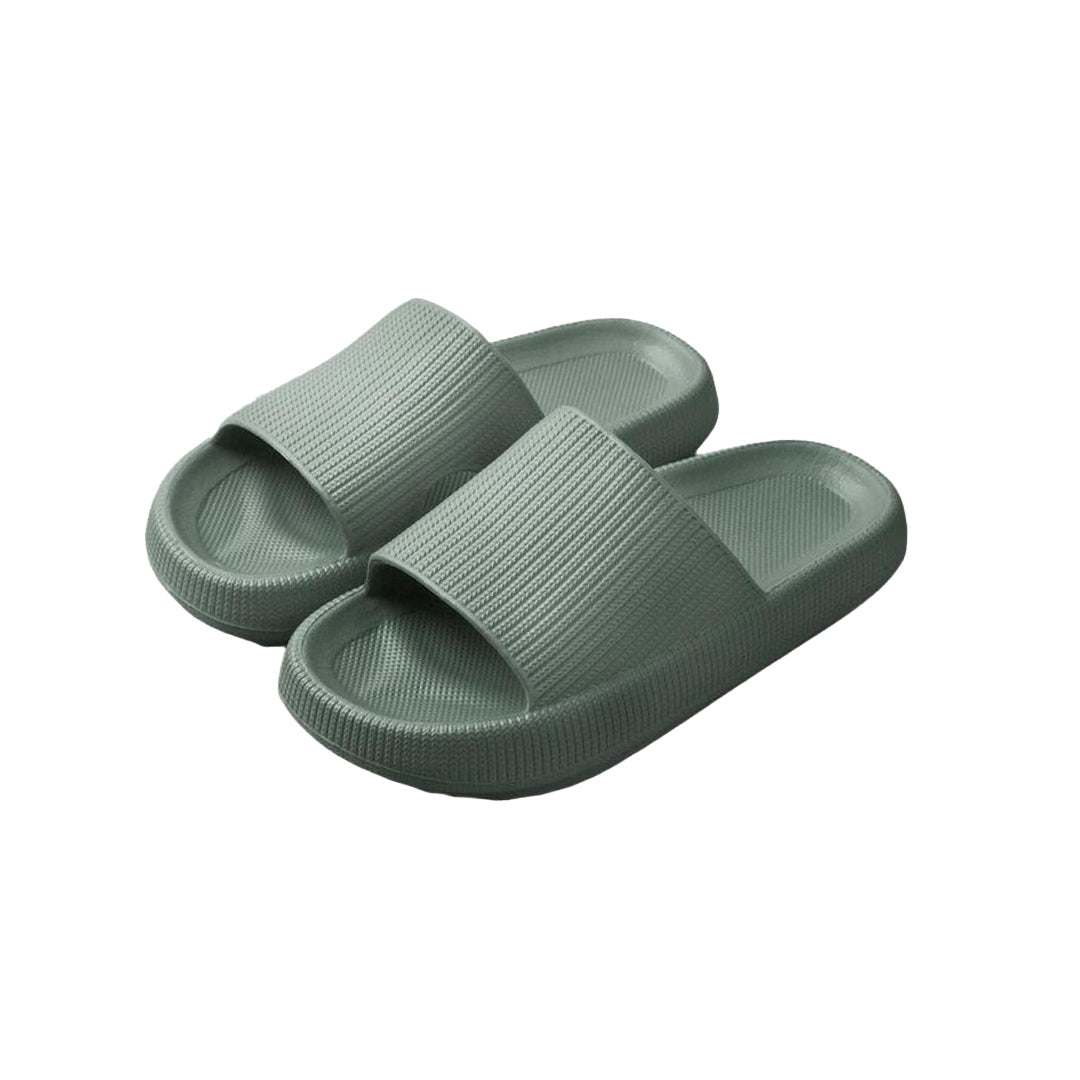 Ergonomic Slippers with Shock-Absorbing Sole
