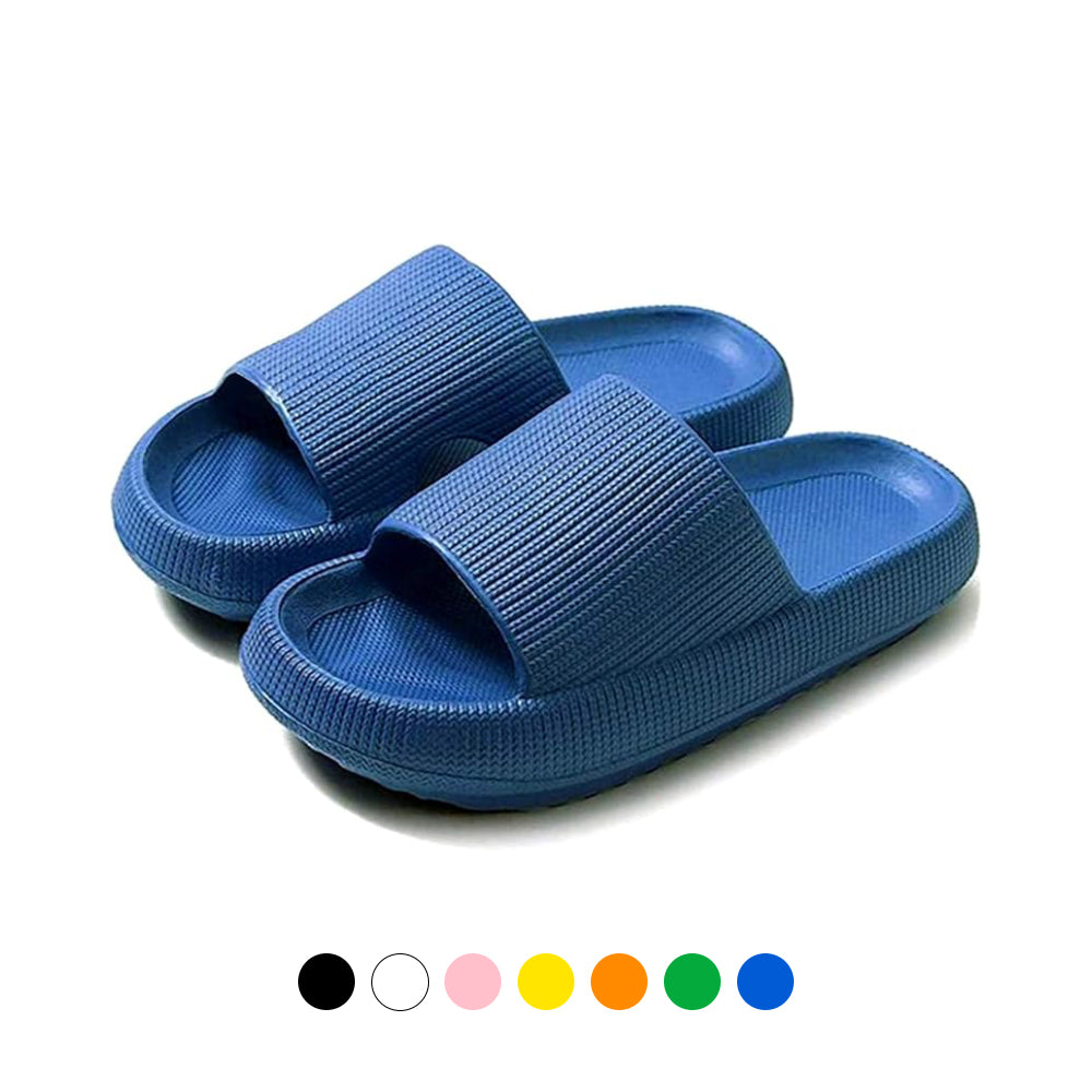 Ergonomic Slippers with Shock-Absorbing Sole