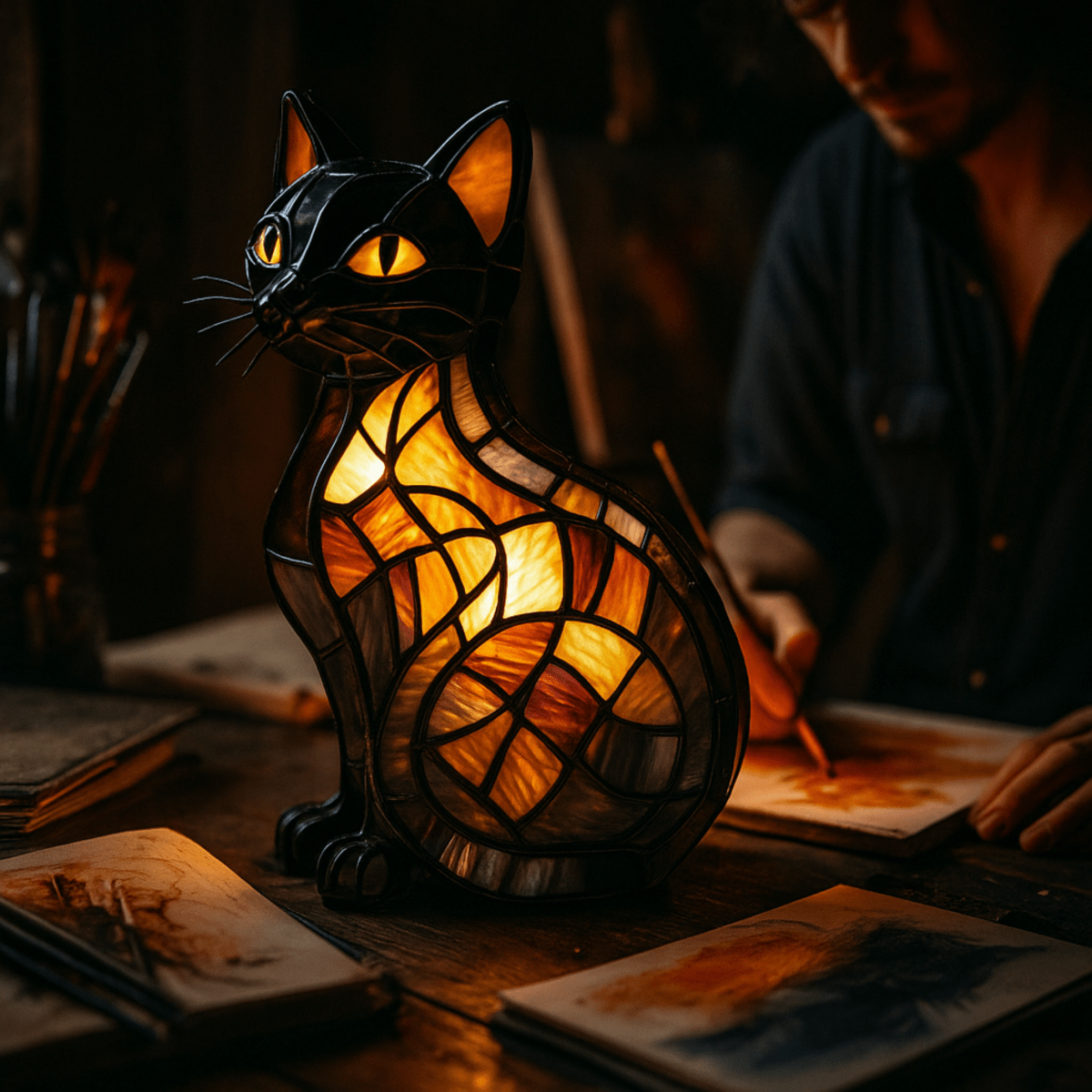 FELILUX – Playful LED Cat Night Light with Soft Ambient Glow