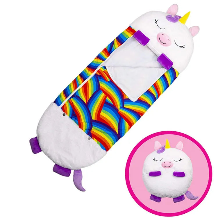 Foldable Animal-Shaped Sleeping Bag for Kids – Snoozi