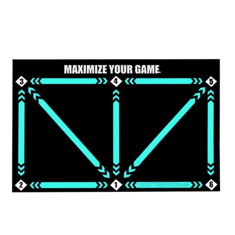 FOOTMASTER - Non-slip Soccer Training Mat for Effective Technique Training, Coordination, and Ball Control Indoors