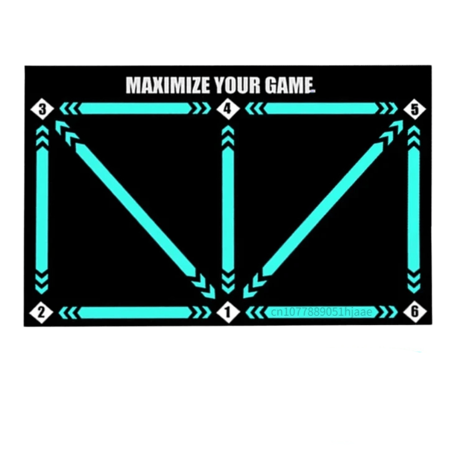 FOOTMASTER - Non-slip Soccer Training Mat for Effective Technique Training, Coordination, and Ball Control Indoors